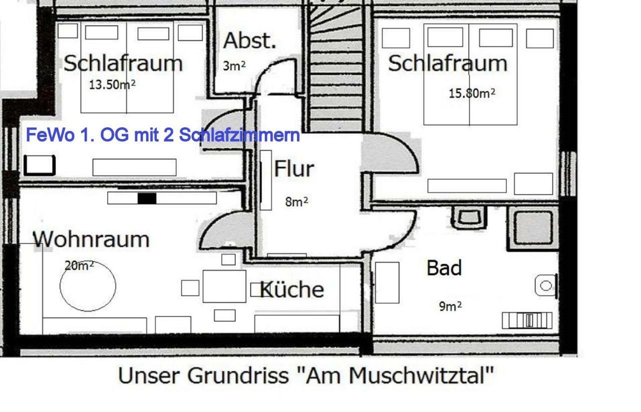 Ferienwohnung "Am Muschwitztal" Bad Steben / Carlsgrun Ngoại thất bức ảnh
